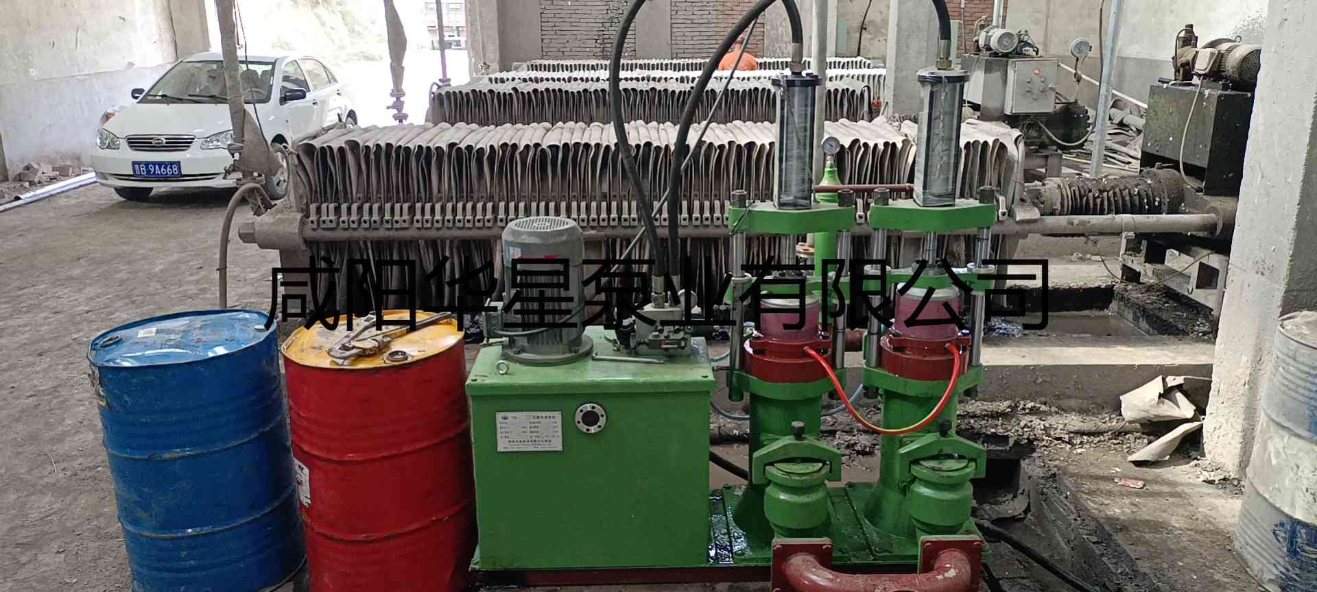 華星陶瓷柱塞泵打陶瓷泥 華星陶瓷柱塞泵打陶瓷泥